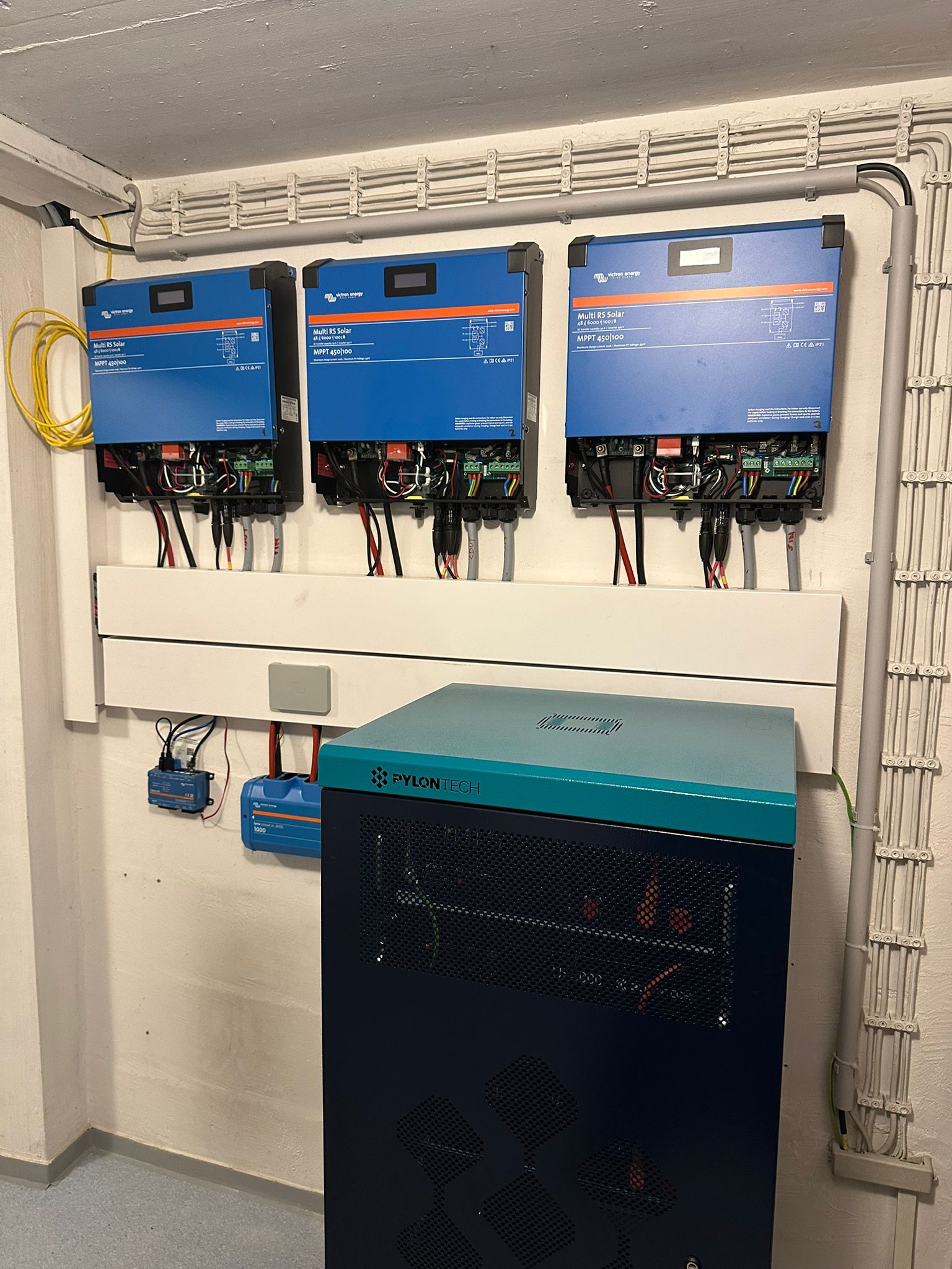 Privatkunde Raum Sachsenheim – Installation vor Ort